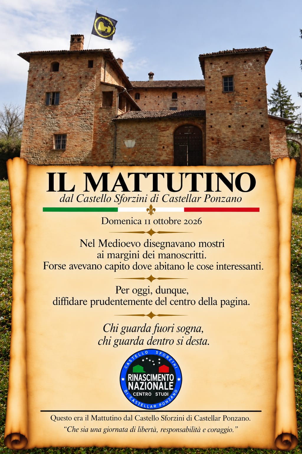 il mattutino dell'11 ottobre 2026