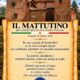 il mattutino del 16 ottobre 2026
