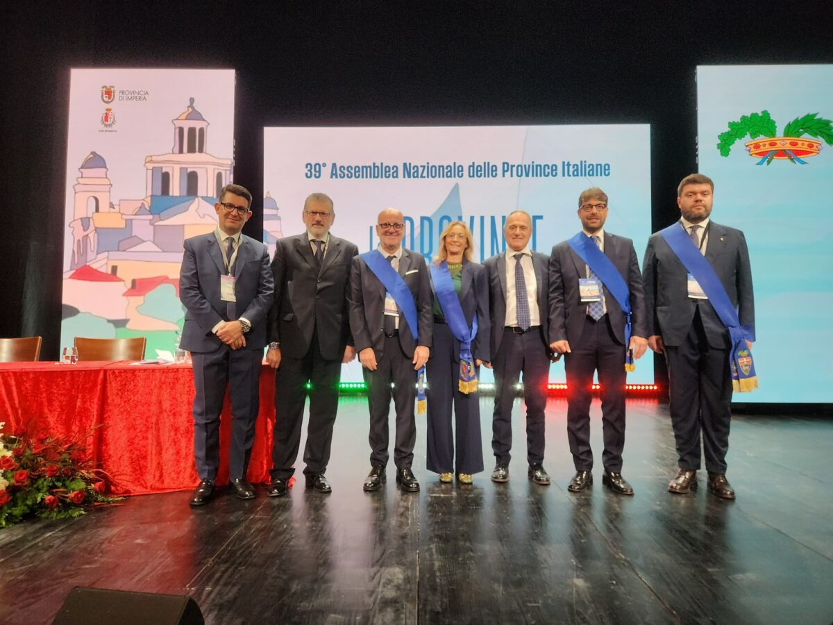 39ª Assemblea Nazionale UPI a Imperia