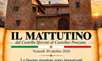 il mattutino del 30 ottobre 2026