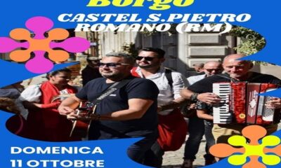 Castel San Pietro - Il pranzo nel borgo con le note della musica popolare degli ERRESEI