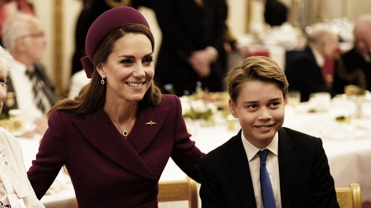 Kate Middlenton e suo figlio George