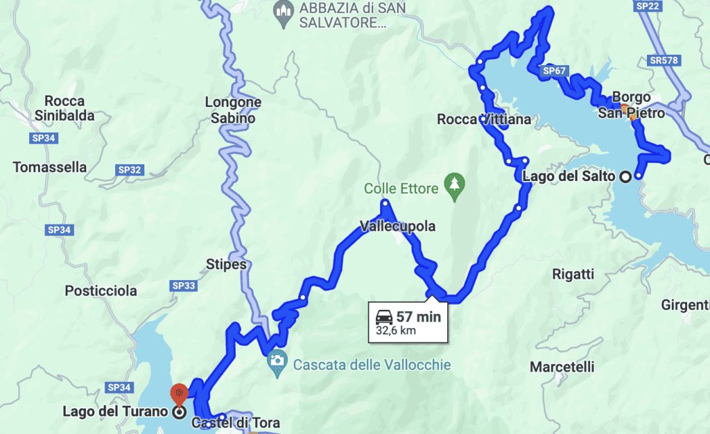 Laghi del Salto e Turano
