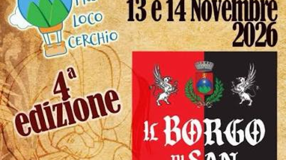 Locandina evento Cerchio