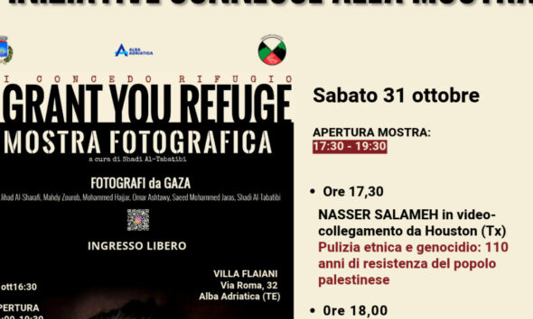 locandina eventi mostra 31-10