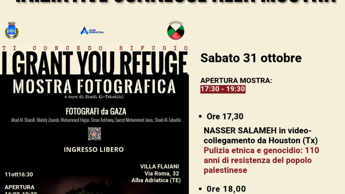 locandina eventi mostra 31-10
