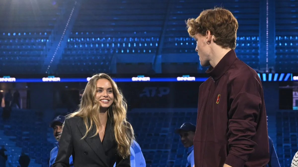 Jannik Sinner e Laila Hasanovic